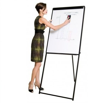 Flip Chart Easel Magnetic & Footbar